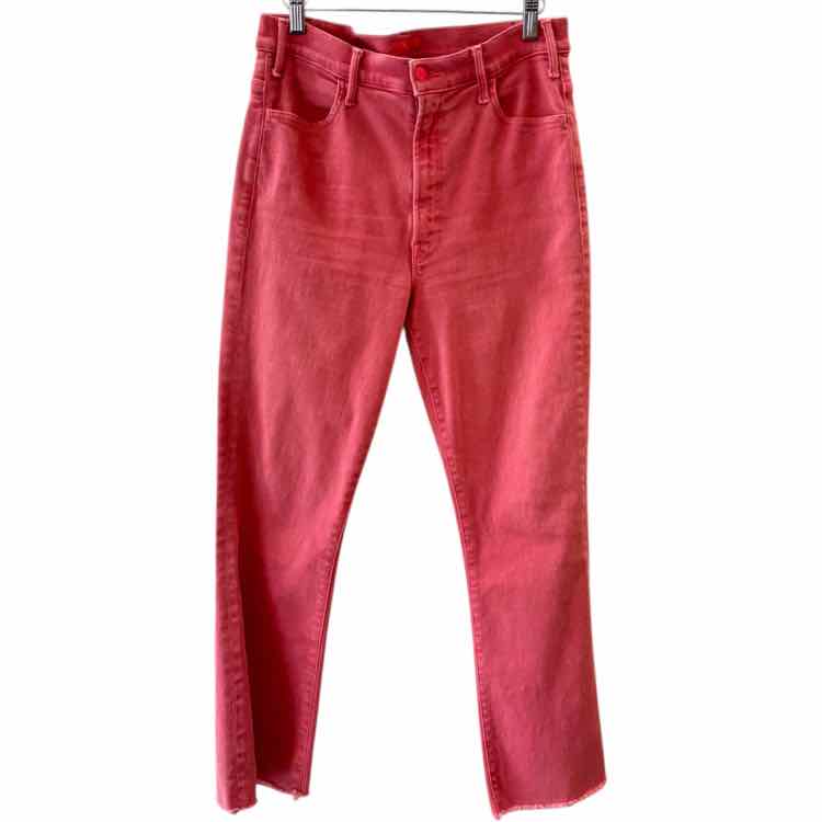 Mother Red Pink Size 30 Jeans