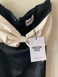 Princess Polly black and cream Size 4 Dress