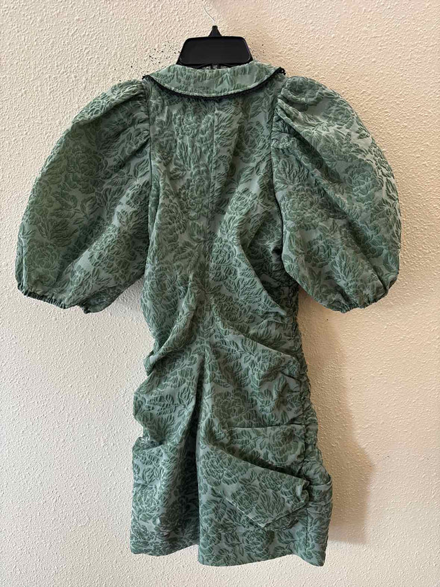 Ganni Green Size 34 Dress