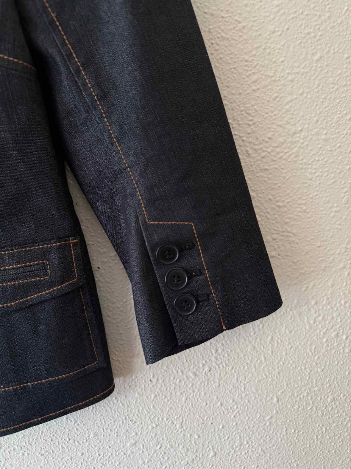 LOFT Dark Wash Size 2 Blazer