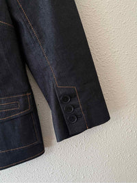 LOFT Dark Wash Size 2 Blazer