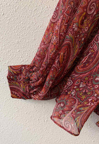 Misa Deep red multi Size XS Shirt