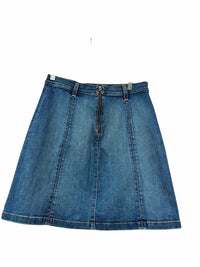Veronica Beard Dark Wash Size 6 Skirt