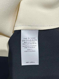 rag & bone Off White and Black Size M Shirt