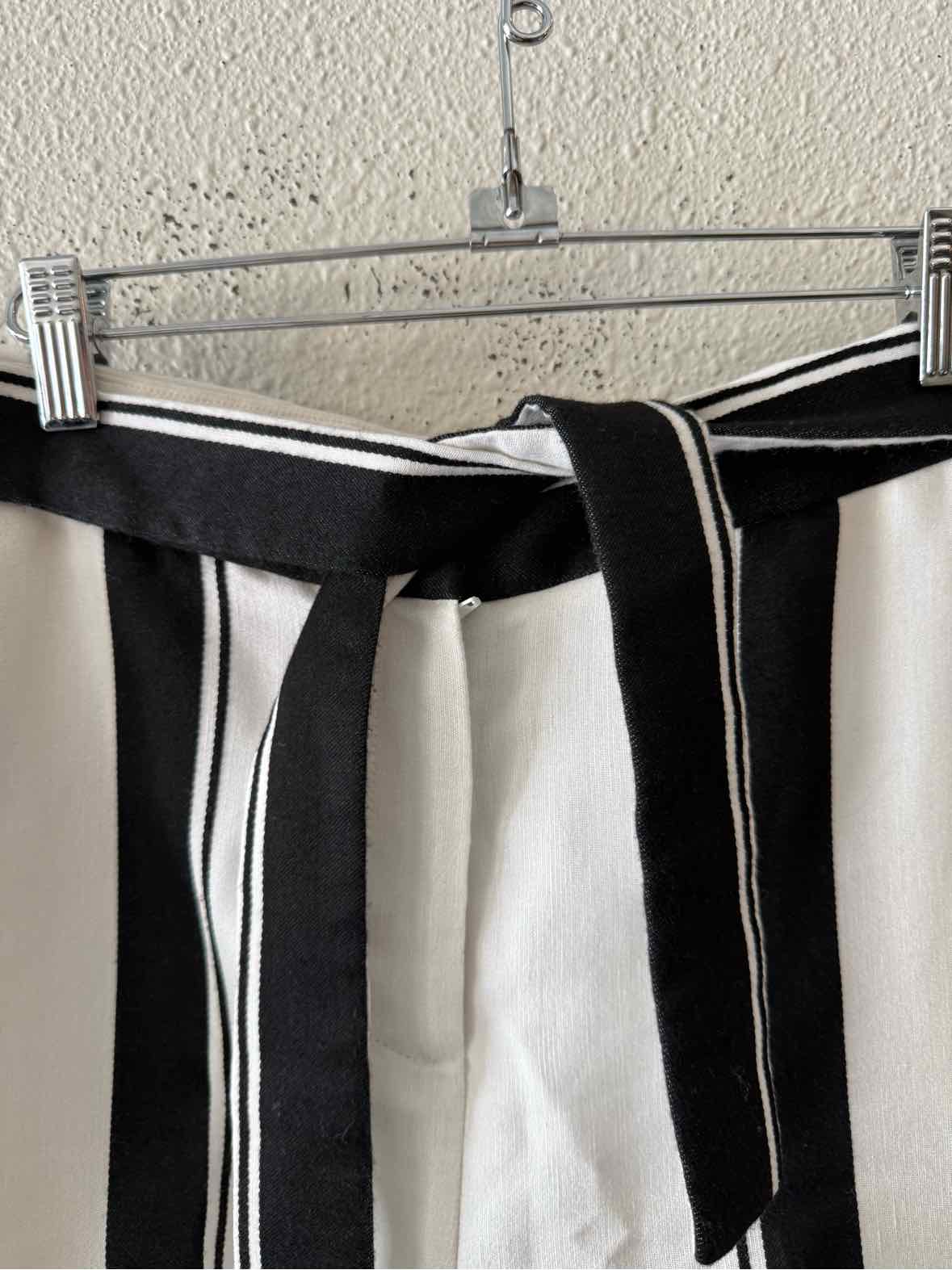 Maje Black and white Size 38 Pants