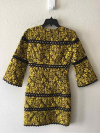Sachin & Babi Black and yellow Size 0 Dress