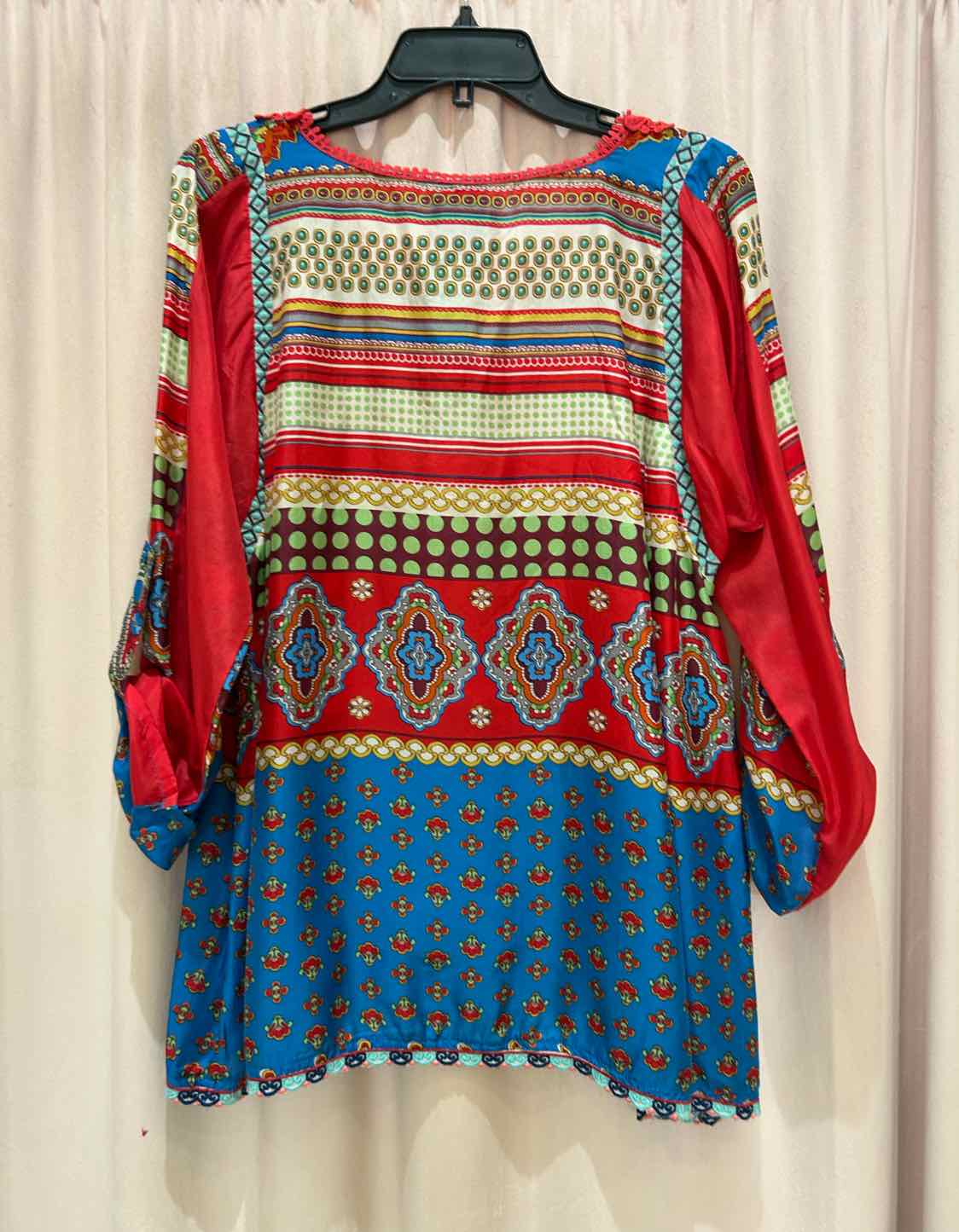Johnny Was Red multi Size S Shirt
