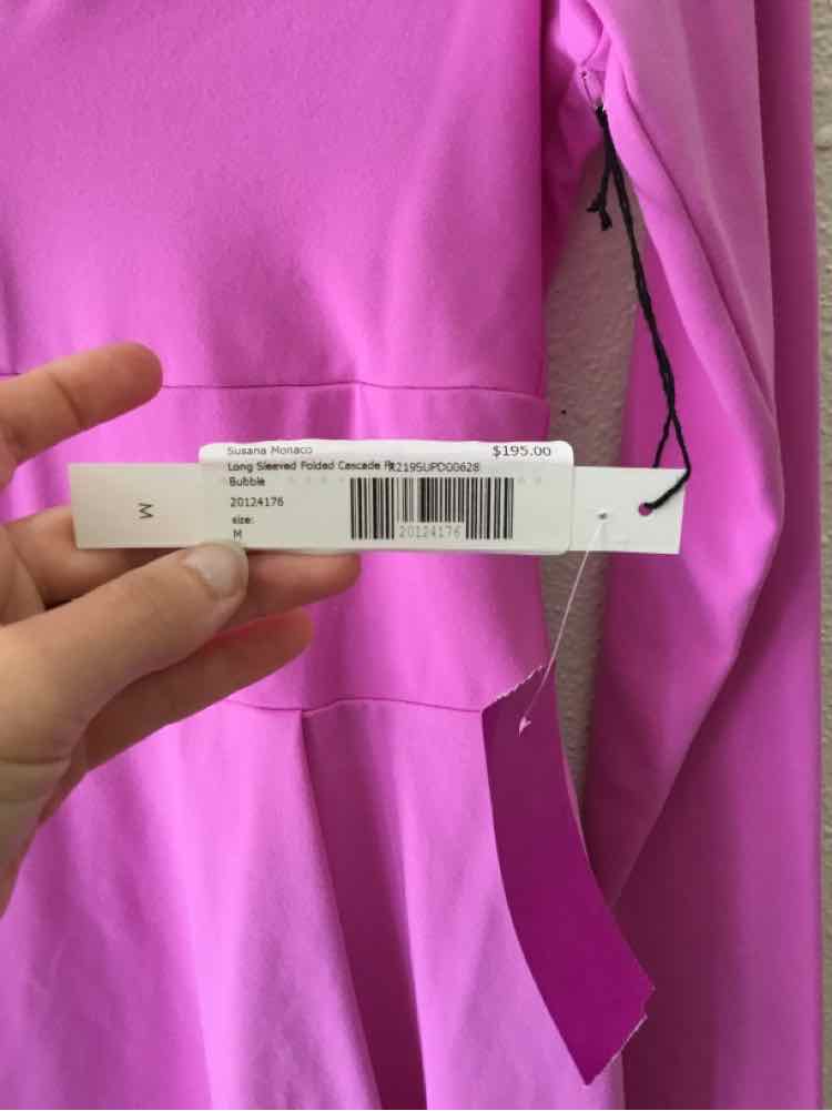 Susana Monaco Pink Size M Dress