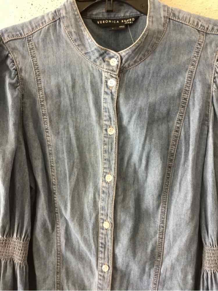 Veronica Beard Chambray Size 8 Shirt