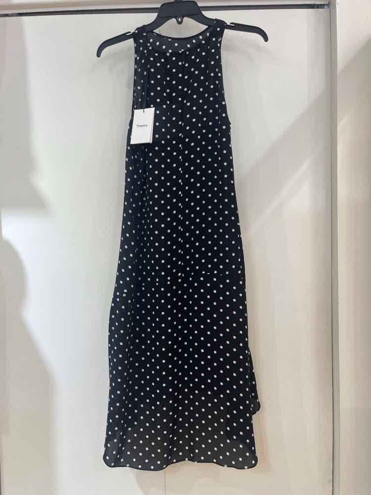 Theory Black and white Size 2 Dress