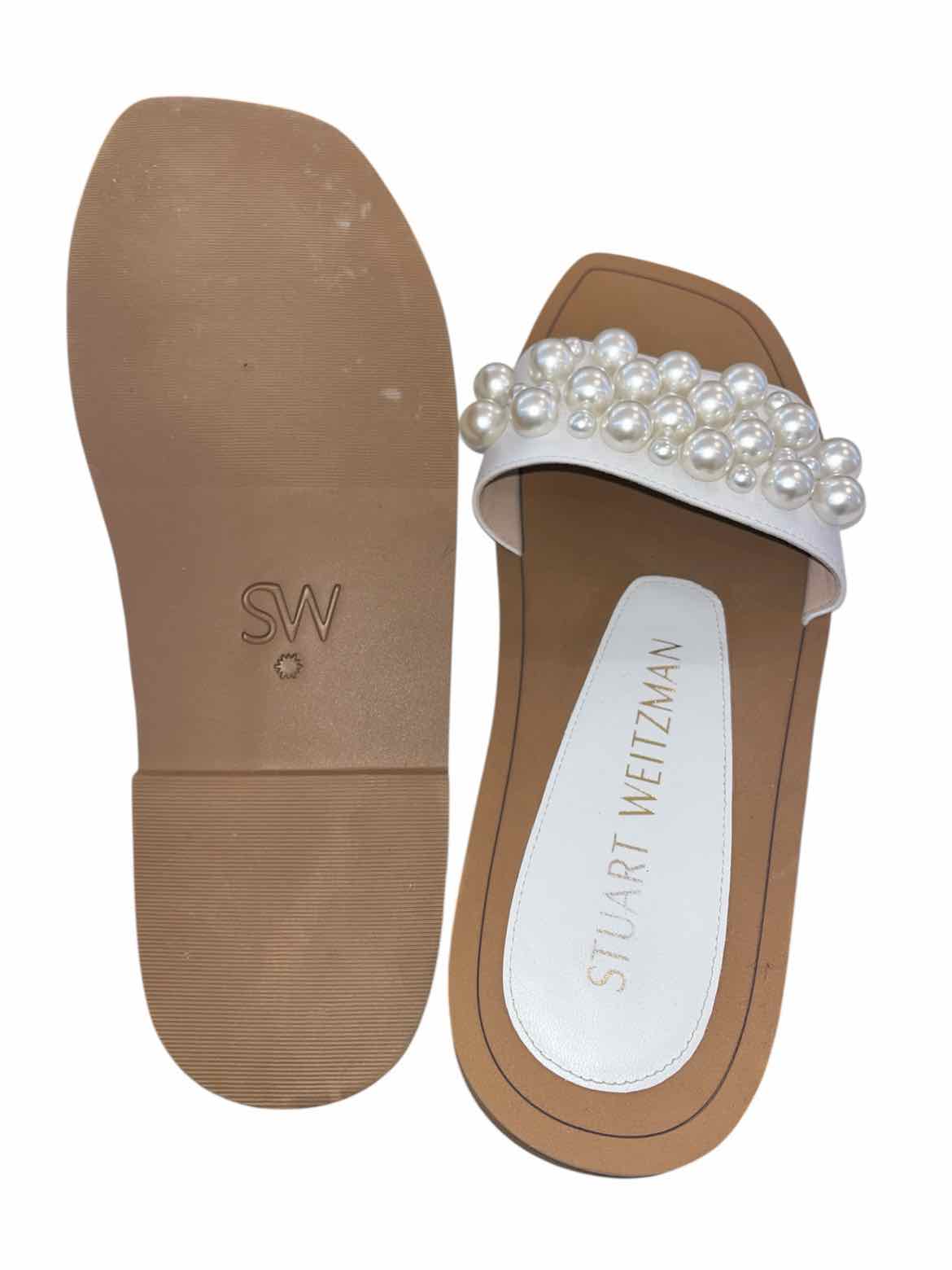 Stuart Weitzman White Size 39.5 Shoes