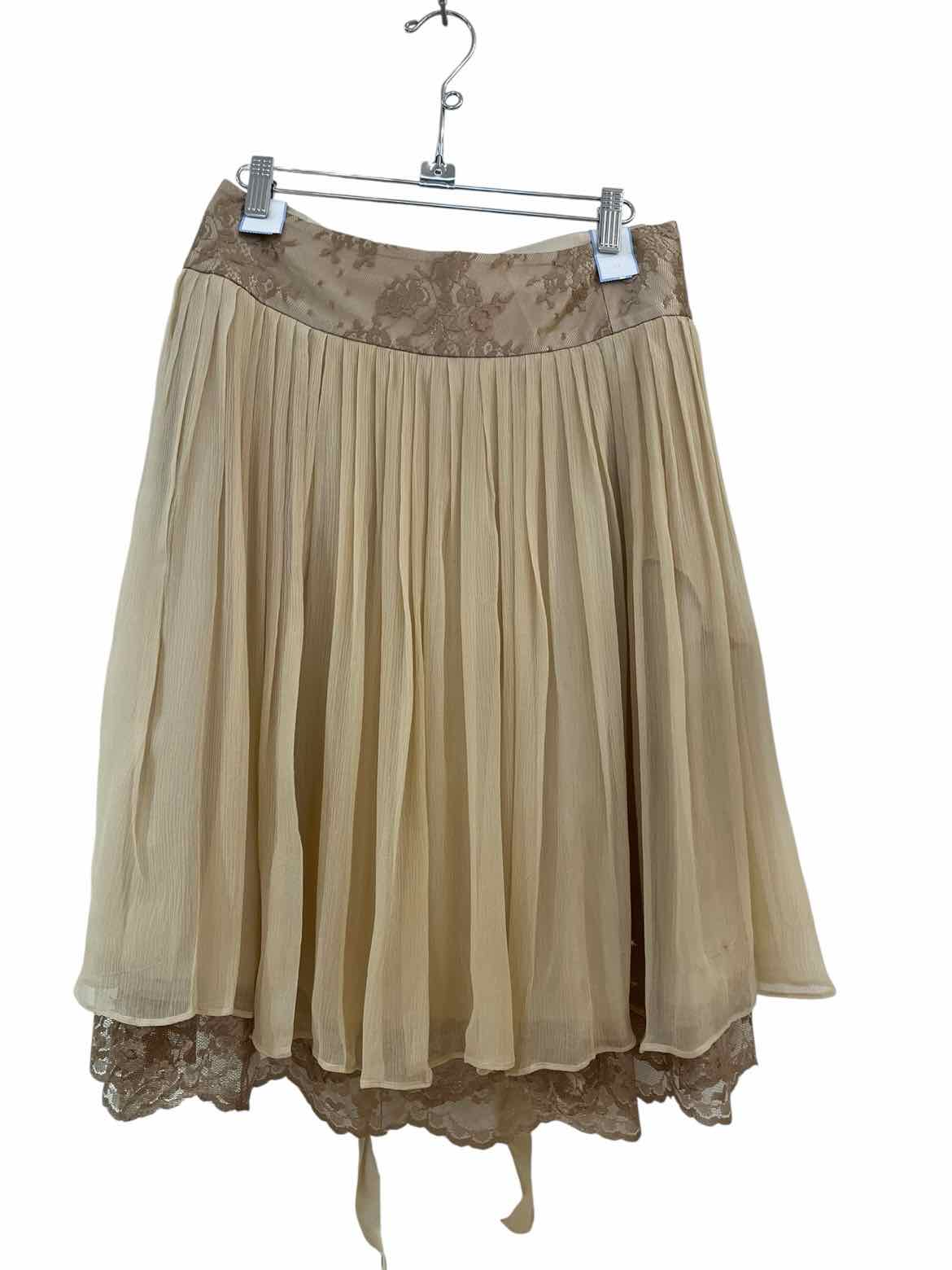diane von furstenberg Beige Size 2 Skirt