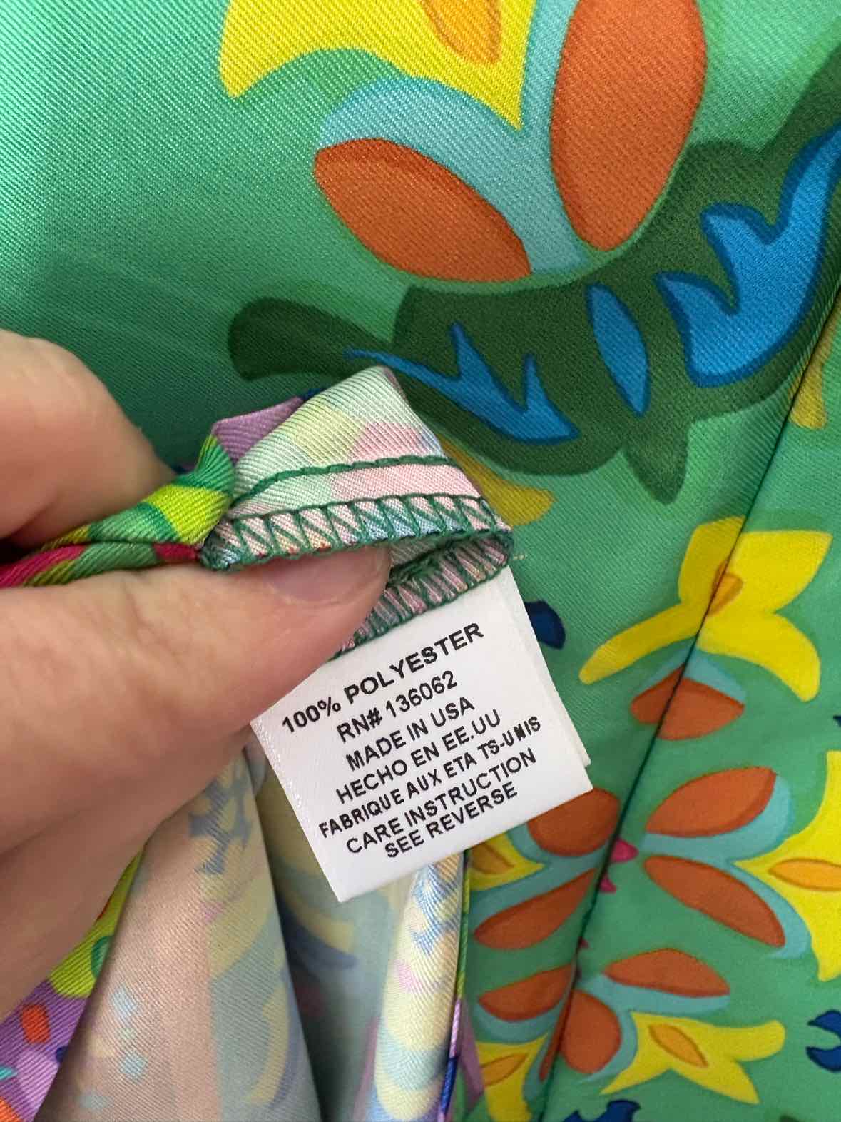 Lavender Brown Green multi Size M Romper