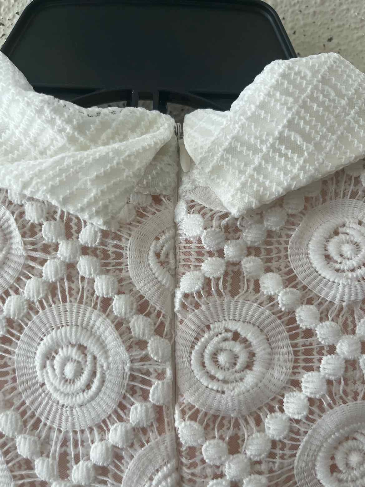 Miss Rosier white and nude Size L Dress