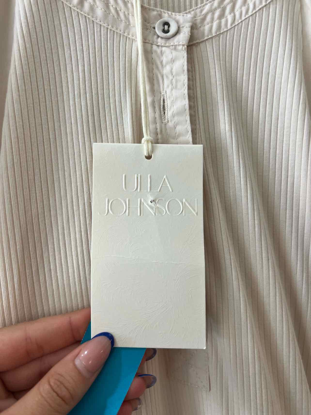 ULLA JOHNSON Cream Size 6 Dress