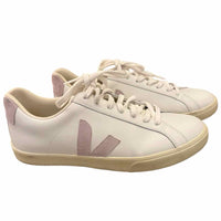 Veja White & lilac Size 9 Sneakers