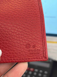 Gucci Beige and Red Wallet