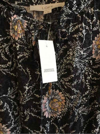 LOFT Black Multi Size S Dress