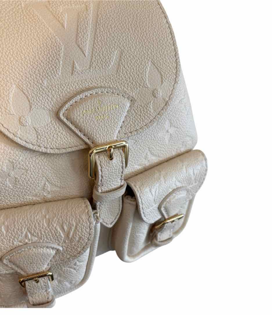 Louis Vuitton Backup Backpack Cream Handbag