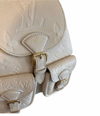 Louis Vuitton Backup Backpack Cream Handbag