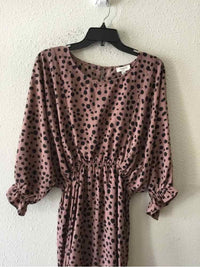 umgee mauve & black Size L Dress