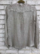 Size 2 INDRESS Champagne Shirt - Swap Boutique